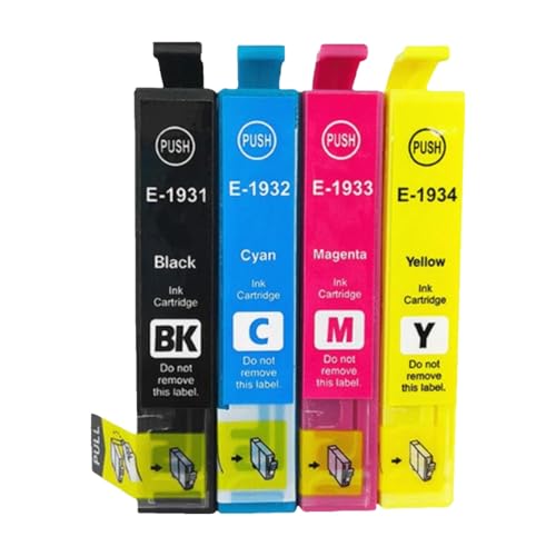 Cartouche d'encre T1981 Black à séchage rapide pour texte net WF-2541