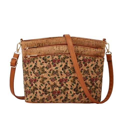 Bolso bandolera de mujer estilo bohemio con estampado étnico