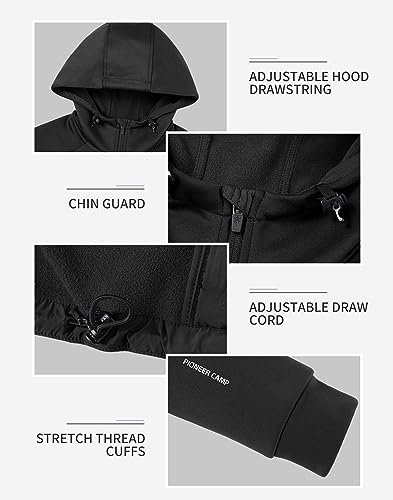 Pioneer Camp Men's Running Jacket Lightweight Puffer Jacket Hybrid Winter Warm Up Insulated Thermal Coat Hiking Golf Sports 5