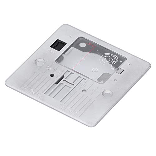 Generic Placa de Aguja de Repuesto para Máquina de Coser Doméstica, Márgenes de Costura Grabados para Material de Hierro de Larga Duración FEIYUE FYe350