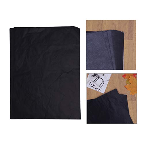 Papel carbono preto STOBOK 100 folhas de papel de transferência para pintura e artesanato
