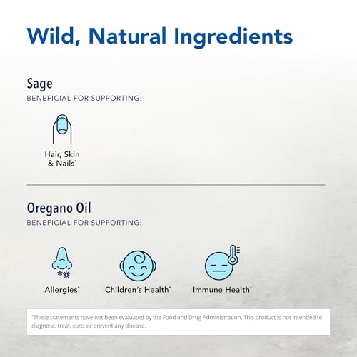 Image of NORTH AMERICAN HERB & SPICE SinuOrega - 2 fl oz - Pack of 2 - All-Natural Nasal Spray - Oregano Oil & Sage to Support Healthy Sinus Response - Non-GMO