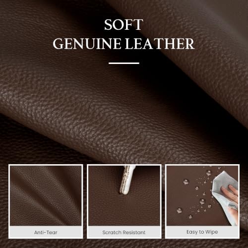Image of befen Genuine Leather Work Tote Bag for Women Leather Purse Handbags