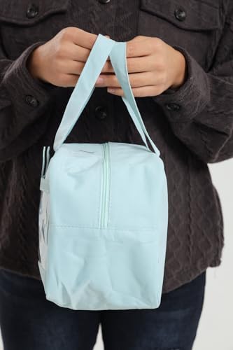 Image of CoolKraft Lunch Bag for School Kids, Girls, Cute Animal Design Bag, Lunch Bag for Office Women Travel Picnic Bag, Insulated Portable Tiffin Bag 29 x 18.5 x 14 cm (Reindeer Sky Blue)
