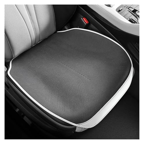 Housse siège voiture universelle quatre saisons lin respirant protection auto gris