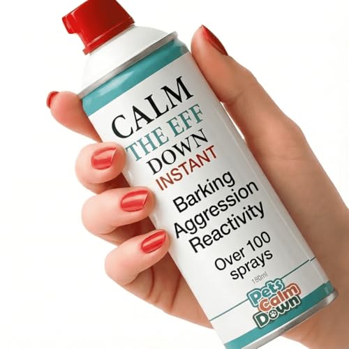Dog Training Spray 180ml - corrector spray for dogs Stop Dogs Chewing Jumping Barking Fighting Dog Attack Deterrent - Safe and Natural - Calm the eff down instant