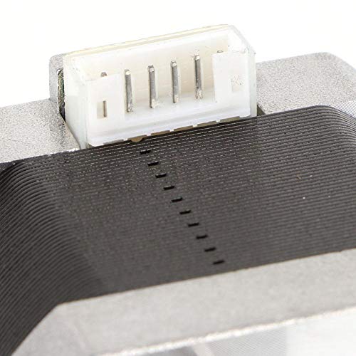 Schrittmotor, 24 V / 1,5 A, 75 N / 15 N, 600 U/min, 0,4 NM 42, 2-Phasen-Schrittmotor für die Industriesteuerung für Verpackungsanlagen, Sicherheitsüberwachungsanlagen, Textilanlagen