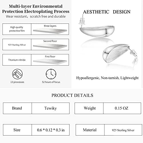 Image of Chunky Gold Hoop Earrings for Women, 14k Gold Plated Thick Triple Hoop Earrings Hypoallergenic Trendy Chunky Gold Hoops Earrings Dainty Jewelry Gifts for Women