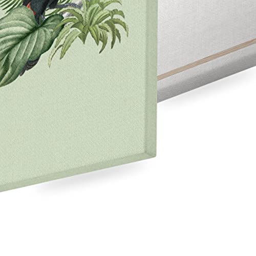 Tableau oiseau tropical pour masquer un mur vide avec style - 2