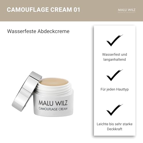 Camouflage Make-up Malu Wilz Camouflage Cream Nr. 01