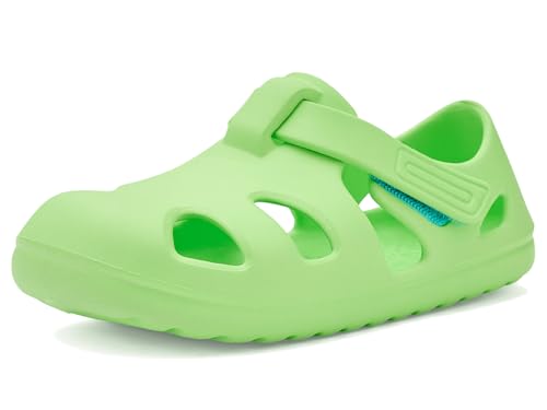 Image of Ten Little Splash Sandals Toddler Water Shoes, APMA-Accepted (2025 Sizing) | Flexible EVA, Closed Toe, Adjustable Fit, Lightweight & Quick Drying, Boys & Girls