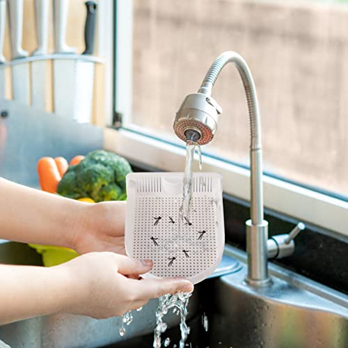 Lanju Mosquito Catcher,Non-Zapper Gnat Trap For Insect Gnat Fly Bug Moth Fruit Flies With Strong Suction, Quiet Odorless Indoor Bug Trap,Air Drying Home Flycatcher #TOP6