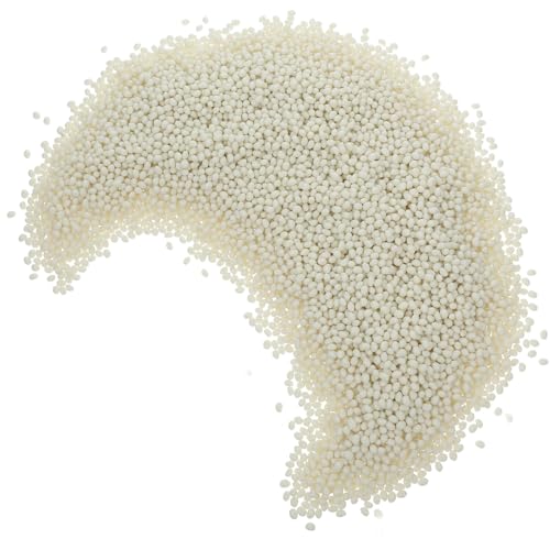 TEHAUX Gránulos de Pegamento Termofusible para Máquina Enchapadora de Cantos 1000 G PVC Blanco Adhesivo Fuerte para Muebles y Bricolaje Material Resistente para Carpintería y