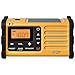 Sangean MMR-88 AM/FM/Weather Alert Emergency Rechargeable Radio. Solar/Hand Crank/USB/Flashlight, Siren, Smartphone Charger Yellow
