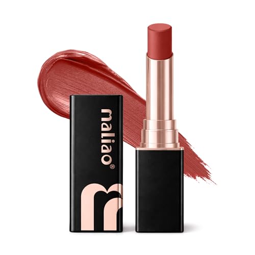 Image of Maliao Made To Stay Lipstick | Non-Transfer Lipstick | Matte Finish | Long-Lasting & Smudge-Proof Formula | Comfortable All-Day Wear | Glamorous | 3.8g