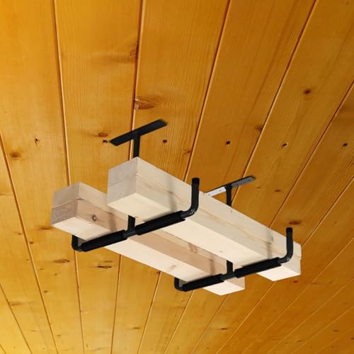 Racks de plafond pour garage : rangez vos pelles, perches et matériel
