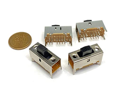 4 Pieces Slide switch 2P4T 16pin on/off/on ss-43d01 E4