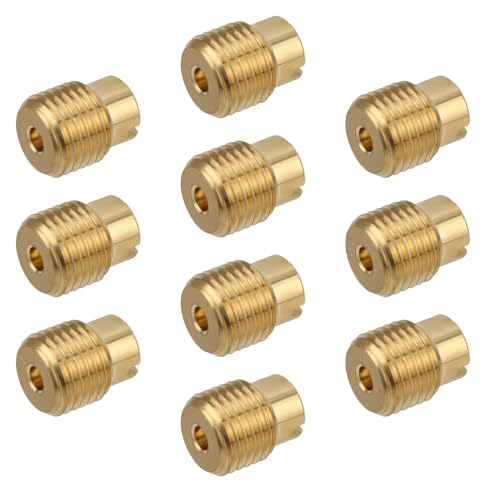 partszen Carburetor Main Jet Kit (70 72 75 78 80 82 85 88 90 100) for Honda GX160 GX200 GX390 Predator 212cc Mini Bike Go Kart,10 pcs