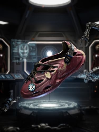 Image of The Souled Store Hydros: Men Clogs | Lightweight EVA Slip-on Sandals for Men with Adjustable Velcro Strap, Removable Laces & Detachable Naruto Silicone Charms