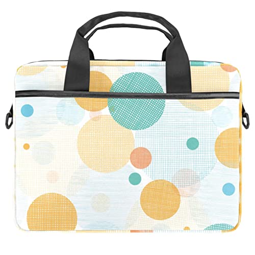 Sacoche à bandoulière PC portable 13-14.5 pouces fleurie pour le bureau et l'université