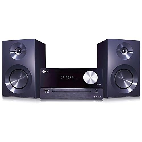 LG CM2460 Micro Cadena con Bluetooth 4.0 y USB, Negro, 2 x 50 W
