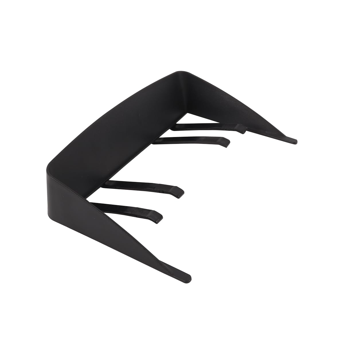 Ludom Visera de parasol deslumbrante para navegación por satélite de 7 pulgadas, color negro, material plástico