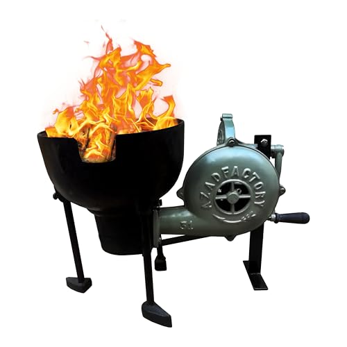 Simond Store Blacksmith's Forge Foundry Furnace with Hand Blower