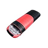 Perfecto para actividades al aire libre: ideal para viajar, caminar, acampar, cazar, pescar, etc. El saco de dormir también es portátil con una bolsa de transporte.