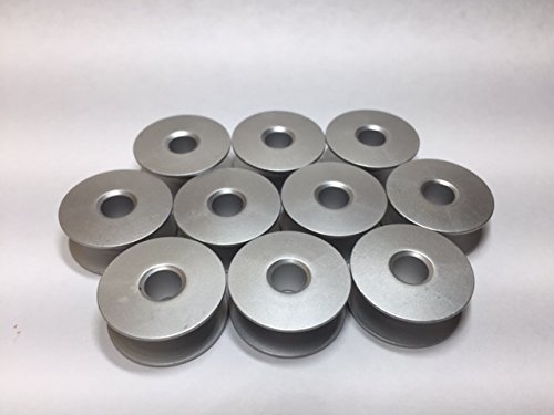 2 BOBBIN CASE(52237) & 10 ALUMINUM BOBBIN FOR JUKI INDUSTRIAL SEWING MACHINE