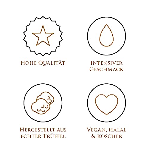 TruffleHunter – Schwarzes Trüffelöl – Natives Olivenöl extra zum Kochen & Würzen – 250 ml