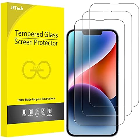 JETech Full Coverage Tempered Glass Protector Cover