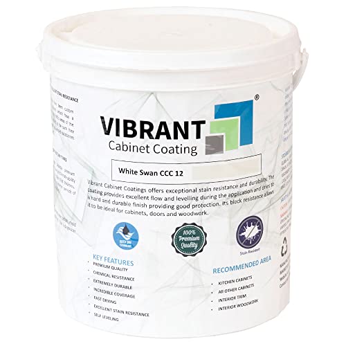 Vibrant Cabinet Paint White Swan