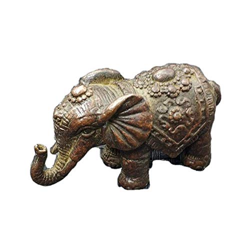 Objets de collection décoratifs en cuivre pur statue animal bronze
