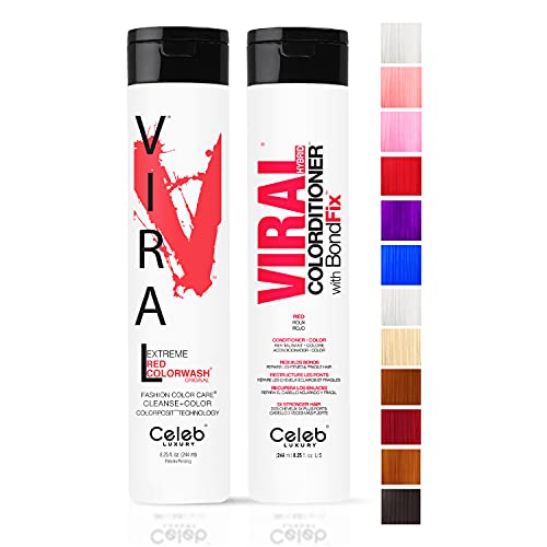 Celeb Luxury Viral Duo Color Depositing Colorwash Shampoo & Conditioner