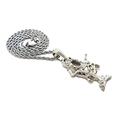 Insane Clown Posse Joker Cards ICP Pendant 2mm 18" 20" 24" Stainless Steel Rope Chain Necklace (18, RC4244)3