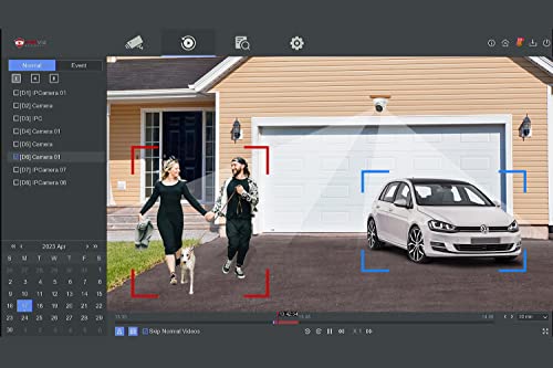Anpviz 16CH 12MP NVR (8MP/6MP/5MP/4MP/3MP/1080P) Network Video Recorder, 16CH (16-Port PoE) - IP Home Security Camera System Video Recorder up to 16 x 4K IP Cameras (H Series) - Image 3