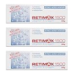 Retimax 1500 Vitamin A, Retinol, Protective Ointment, Anti-Ageing Anti-Wrinkles Cream for Sensitive & Dehydrated Skin - 30g (3)