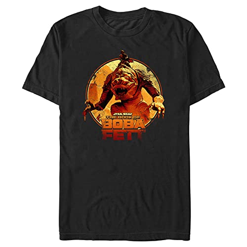 T-shirt Star Wars Boba Fett Riding The Rancor : fini les hauts geek de basse qualité