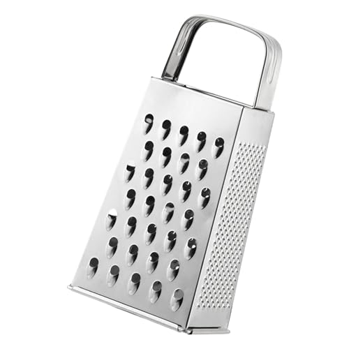 Rallador de Cocina 4 Lados Acero Inoxidable Multifuncional
