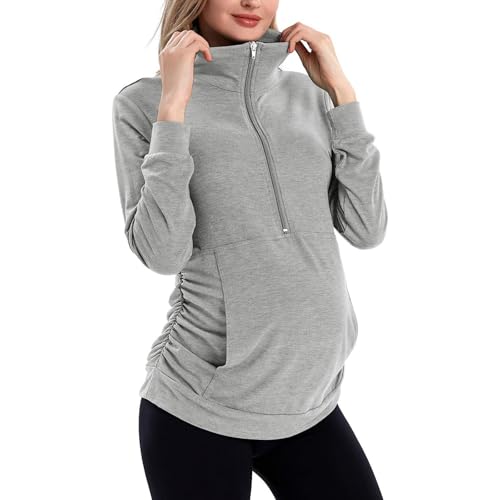 Col de maternité chic et confortable pour futures mamans active