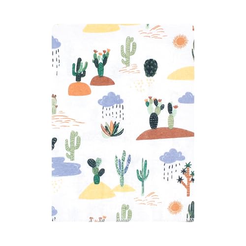 Image of Hudson Baby Unisex Baby Flannel Burp Cloth 12pk, Fun Desert, One Size