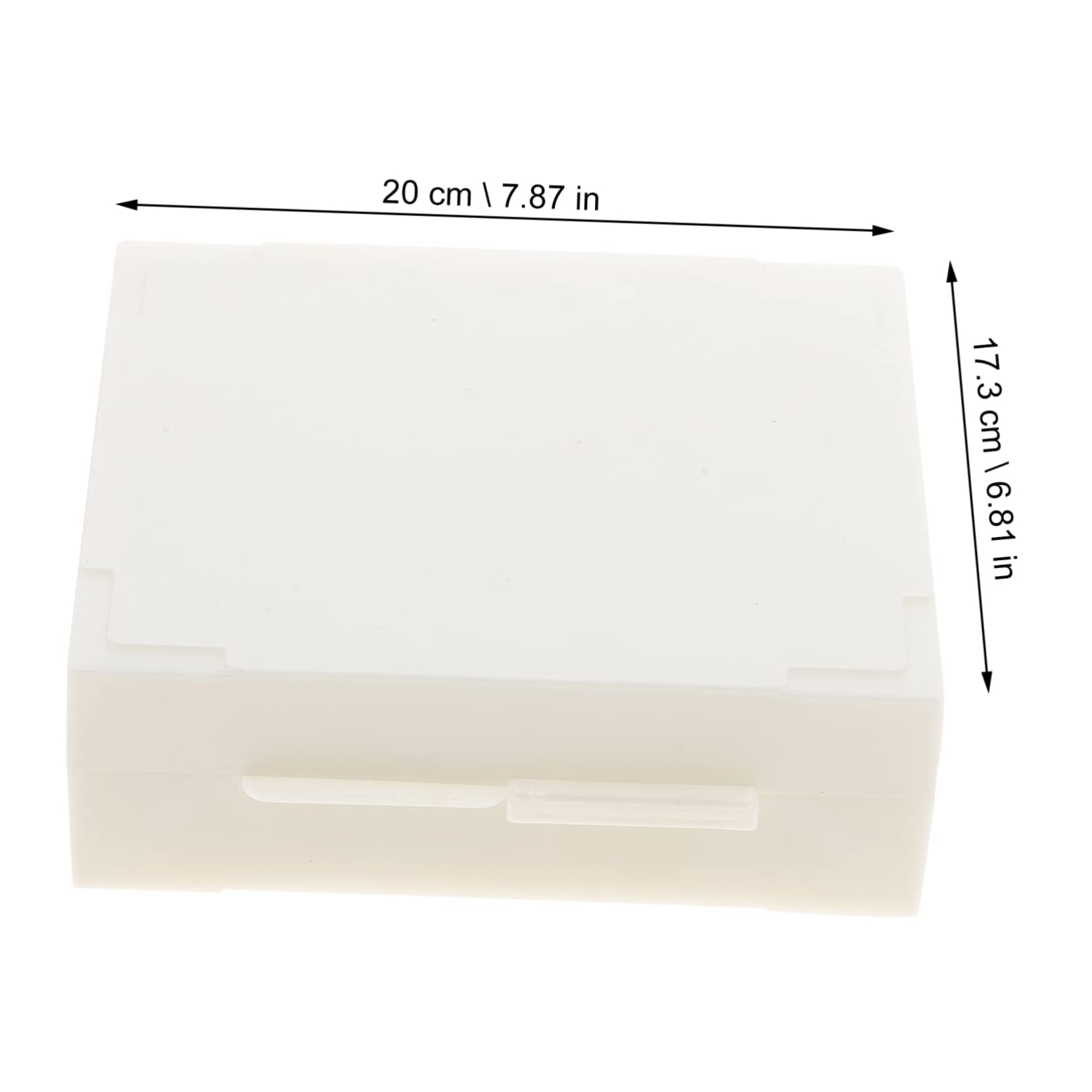 NAMOARLY 3pcs Double Row Slide Cassette Microscope Slides Miniature Holder Tool Stand Microscope Slide Holder Microscope Slide Dispenser Microscope Slide Container Tool Tray White Paper