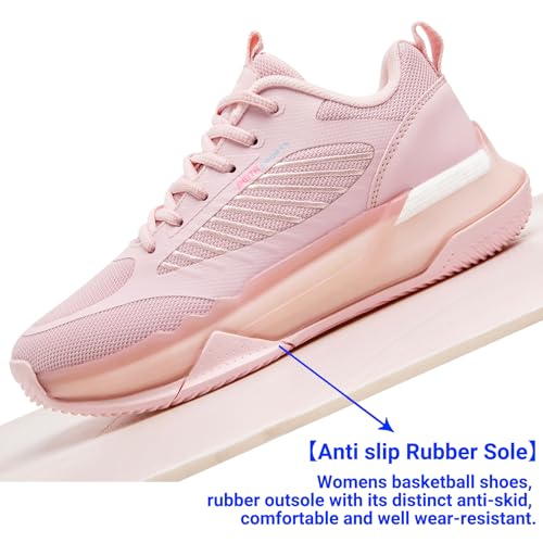 Image of Beita Basketball Shoes for Women High Upper Volleyball Shoes Fashion Sneakers Breathable Sports Shoes Anti Slip