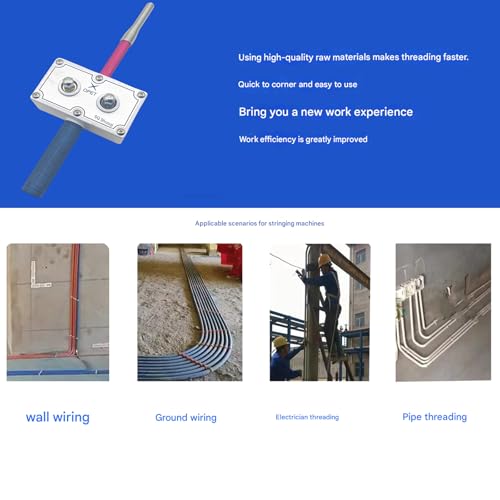 Enhebrador de alambre profesional resistente para proyectos de telecomunicaciones 5