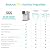 SOOPYK Countertop Reverse Osmosis System Instant Hot RO Water Filtration Hot and Cold Water Dispenser Cooler, Adjustable Temperature & Dispensing Volume, Filter Lifespan Monitor, Plug and Play