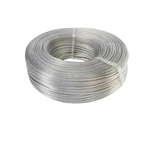 HKVTVCYPYA HKVT Cable paralelo transparente de cobre de 2 núcleos 28/26AWG, fuente de alimentación de CC de 12 V, apto for tiras de luces LED.(26AWG-20m)