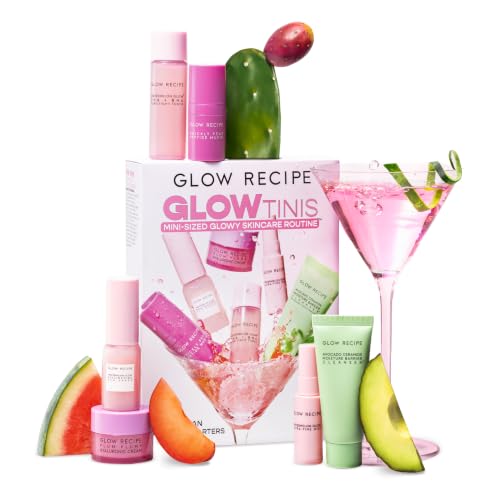 Glow Recipe GlowTinis Mini-Sized Glowy Skincare Routine