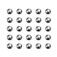 QUARKZMAN 60Stk Präzision Kugeln 3/16 Durchmesser 440C Edelstahl G25 für Lager