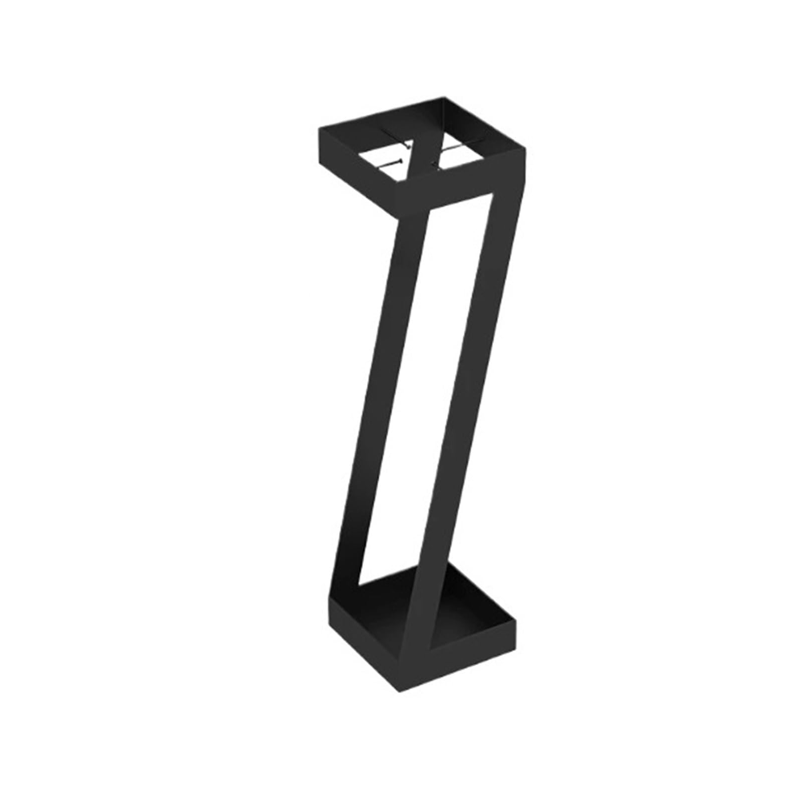 Kx9Lb8d Doorway umbrella holder Minimalist Umbrella Stand: A Self-draining Stand Suitable For Hotel Lobbies And Homes(Black,Small)