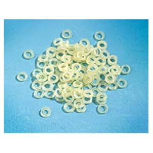 Intra-Oral Class II Orthodontics Latex Elastic Clear Bands Class 100 elastic per bag (4.5 oz, Size 3/16)